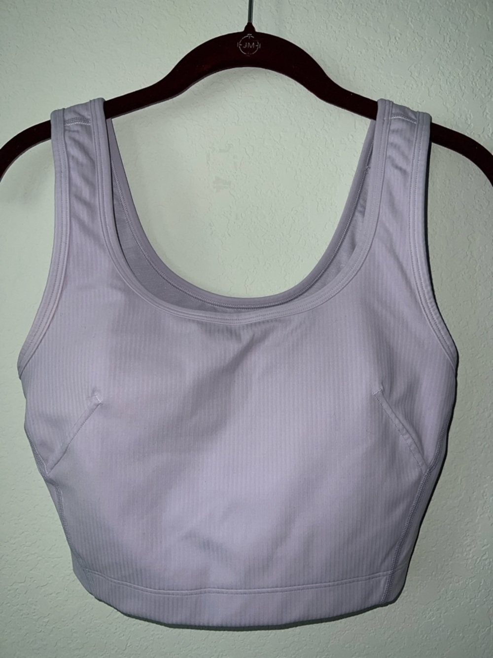 Wunder Train Scoop-Neck Ribbed Tank Top *Medium Support, B/C Cup